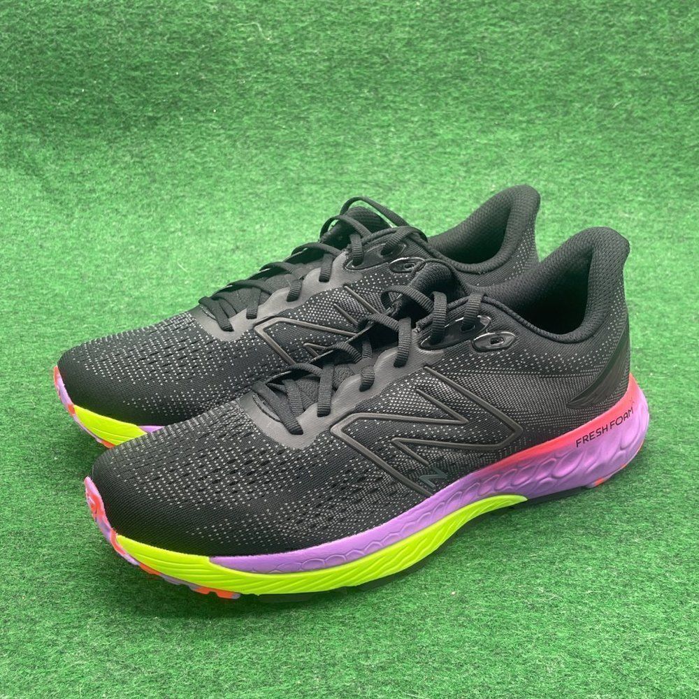 New Balance Fresh Foam X 880V12 Running Mens Size 11.5 Black Purple - Picture 3 of 4